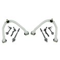 thumbnail interactive-video image 1 of 12-Piece Suspension Kit For Toyota Corolla 2003-2008 – Control Arms, Tie Rods 1 of 2