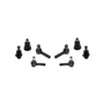 thumbnail image 1 of 8 Pc Front Suspension Kit Upper & Lower Ball Joints + Outer & Inner Tie Rod Ends Fits Nissan Frontier 1998 4WD 2.4L L4/Frontier 4WD 2.4L L4; 3.3L V6/Frontier 3.3L V6, 1 of 4