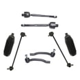 thumbnail image 1 of 8 Pc Front Suspension Outer & Inner Tie Rod Ends + Bellow Boots + Sway Bar Links Fits select: 2006-2008 HONDA PILOT, 2006 ACURA MDX, 1 of 11