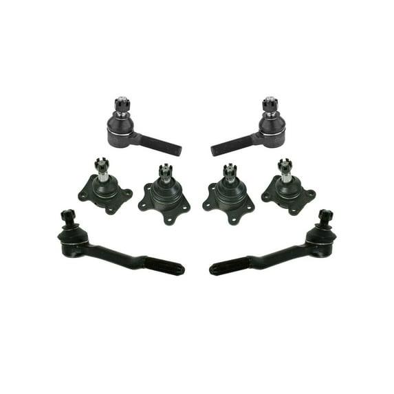 8 Pc Front Upper & Lower Ball Joints + Tie Rod Ends Outer Inner Steering & Suspension Kit Fits select: 1992-1995 TOYOTA 4RUNNER, 1993-1998 TOYOTA T100