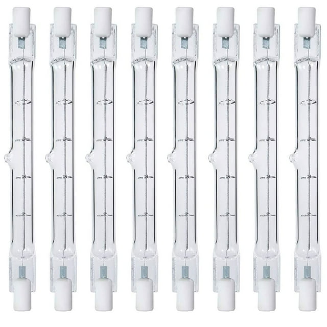 8 Pc J Type Halogen Light Bulb Double Ended Lighting 120V 300W 300 Watt