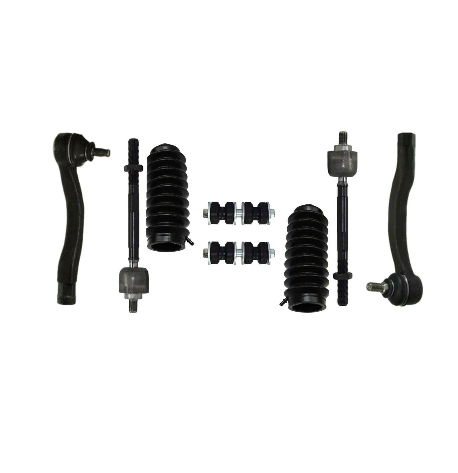 DRIVESTAR 12 PCS Inner Outer Tie Rod Ends Lower Ball Joints Front Rear Upper Control Arms