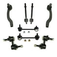 thumbnail image 1 of 8 Pc Rear & Front Suspension Kit Outer Inner Tie Rod Ends + Sway Bar Links Fits select: 1997-2001 HONDA CR-V, 1 of 10