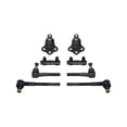thumbnail image 1 of 8 Pc Steering & Suspension Upper Ball Joints, Adjusting Sleeves, Outer & Inner Tie Rod Ends, Fits RWD Models, 1 of 5