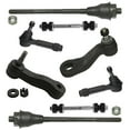 thumbnail image 1 of 8 Pc Suspension Inner & Outer Tie Rod Ends Sway Bar Links Pitman & Idler Arm Kit for 4WD Only Fits select: 1999-2000 CHEVROLET SILVERADO, 1999-2000 GMC NEW SIERRA, 1 of 10