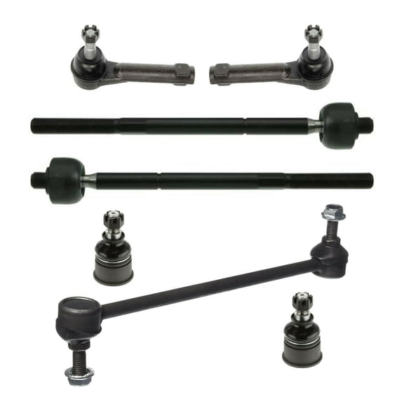 8 Pc Suspension Kit Ball Joints Tie Rod Ends and Sway Bar Links Fits select: 2003-2007 DODGE GRAND CARAVAN SE, 2007 CHRYSLER TOWN & COUNTRY LX