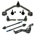 thumbnail image 1 of 8 Pc Suspension Kit Inner & Outer Tie Rod Ends Control Arms with Ball Joints, 1 of 8
