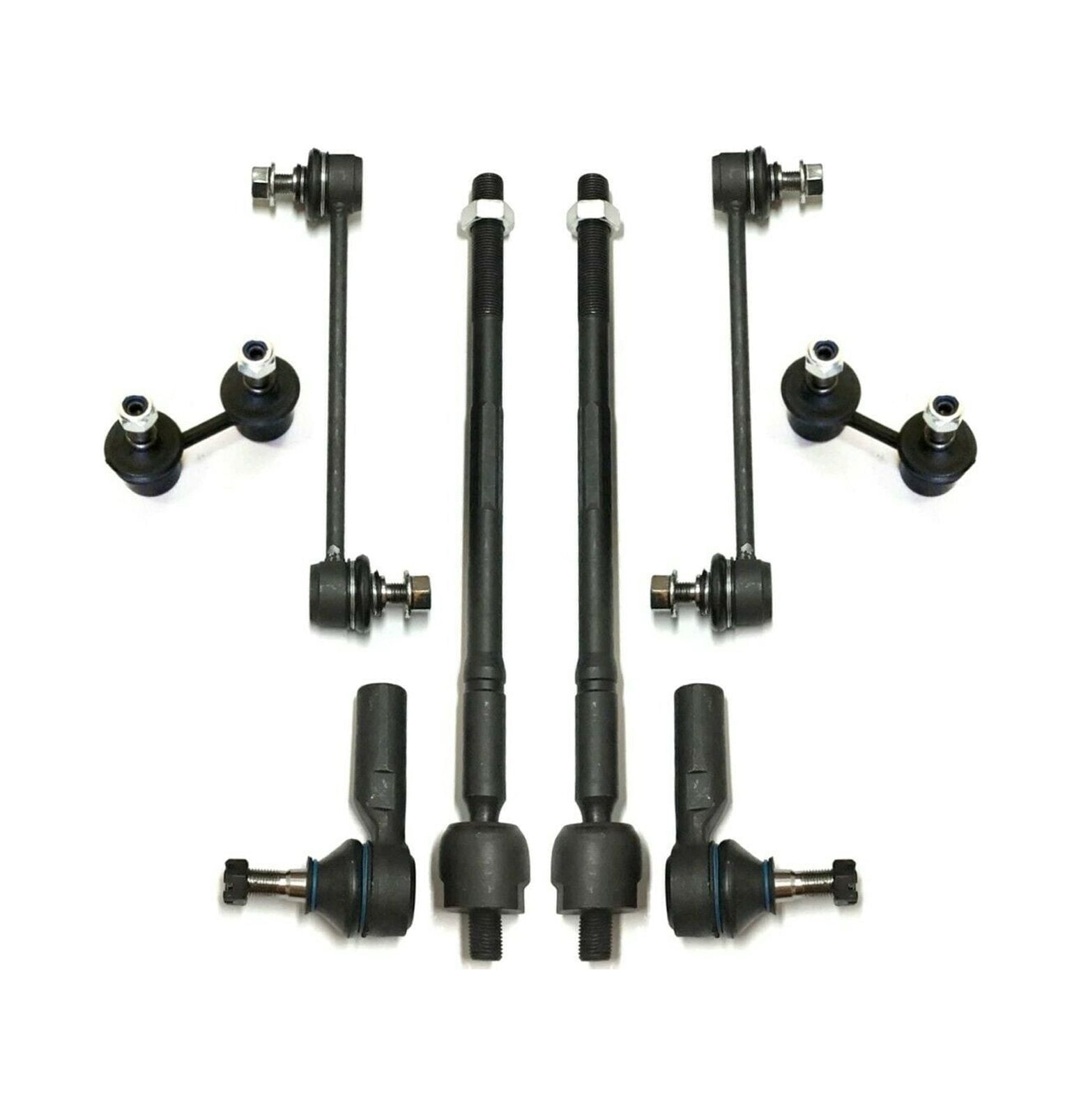 Lexus Rear Ends 8 Pc Suspension Rear Front Sway Bar Links + Outer & Inner Tie Rod Ends ...