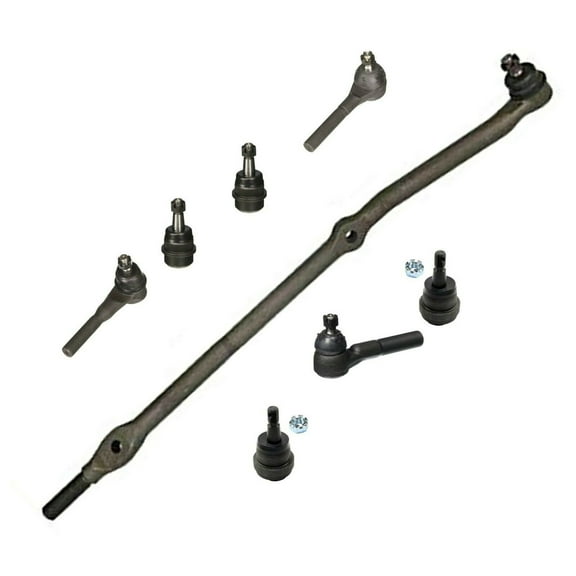8 Pc Suspension Steering Uper Lower Ball Joints Tie Rod Linkages Passenger Driver Side Kit for 4WD Vehicles Only Fits select: 1998-2002 JEEP WRANGLER / TJ SPORT, 1997 JEEP WRANGLER / TJ SE