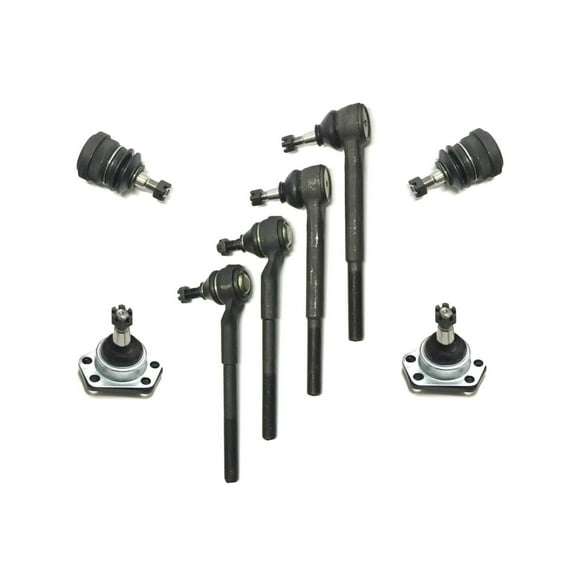 8 Pc Upper & Lower Ball Joints Tie Rod Ends Suspension Kit Compatible with 2WD Models Fits select: 1996-2003 CHEVROLET S TRUCK, 1996-2005 CHEVROLET BLAZER