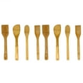 thumbnail image 1 of 8 Pc Wooden Spoon Spatula Bamboo Set Kitchen Utensil Cooking Mix Non-Stick Tools, 1 of 3
