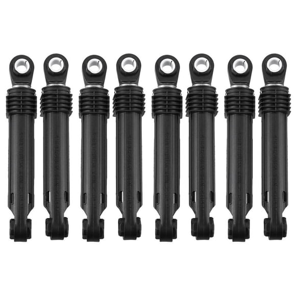 8 Pcs 100N for Washing Machine Washer Front Load Part Black Plastic Shell Accessories