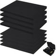 thumbnail image 1 of 8 Pcs 2 Sizes Pick and Pluck Foam 16x12 Inch Cuttable Foam Inserts for Cases Polyurethane Foam Sheet for Cases-Packing Foam Pads for Toolbox Camera Storage and Crafts Thick:0.4/1 inch, 1 of 6