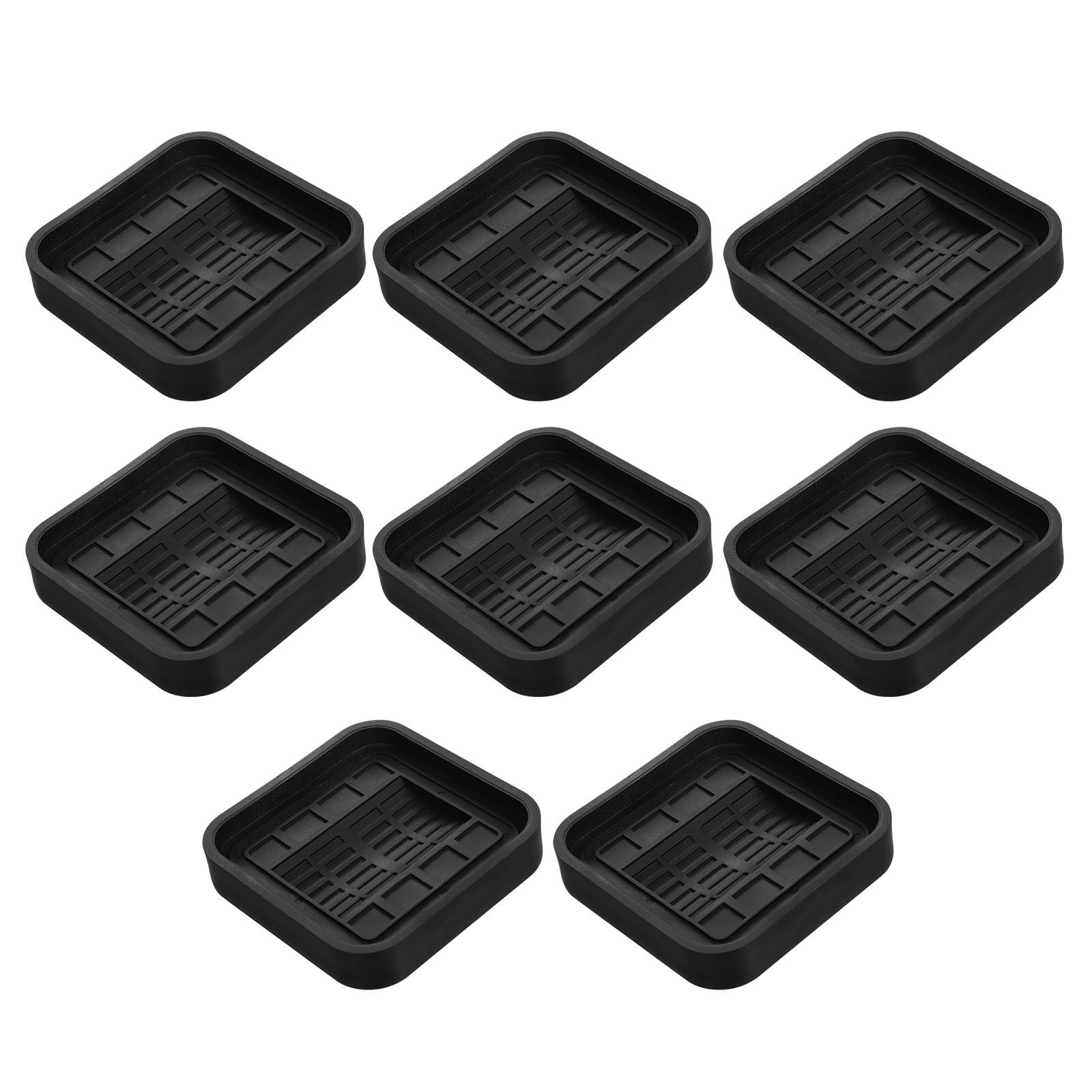 8 Pcs Antiskid Wheel Pad Furniture Pads for Hardwood Floors Bed