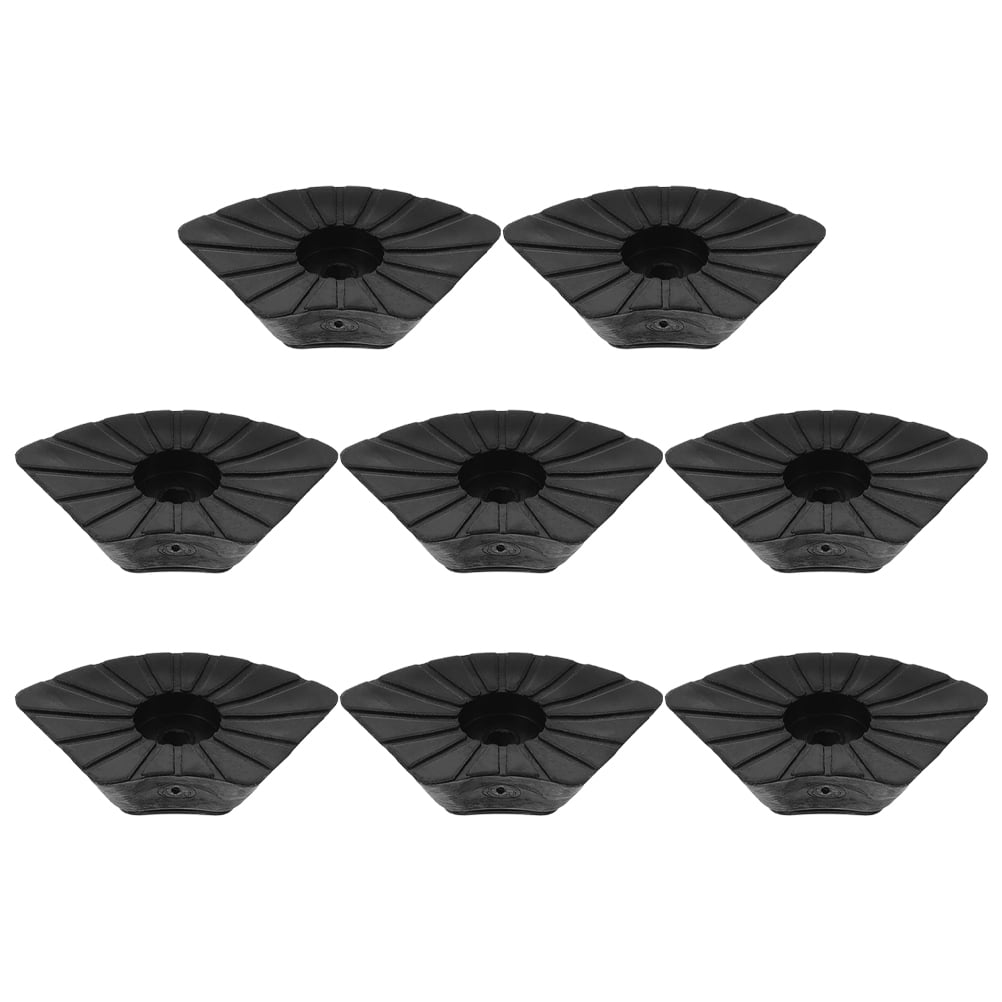 8 Pcs Anti-slip Foot Covers for Walking Sticks Cane Ends Cane Tips Replacement Crutches Pads Tips for Cane Elder