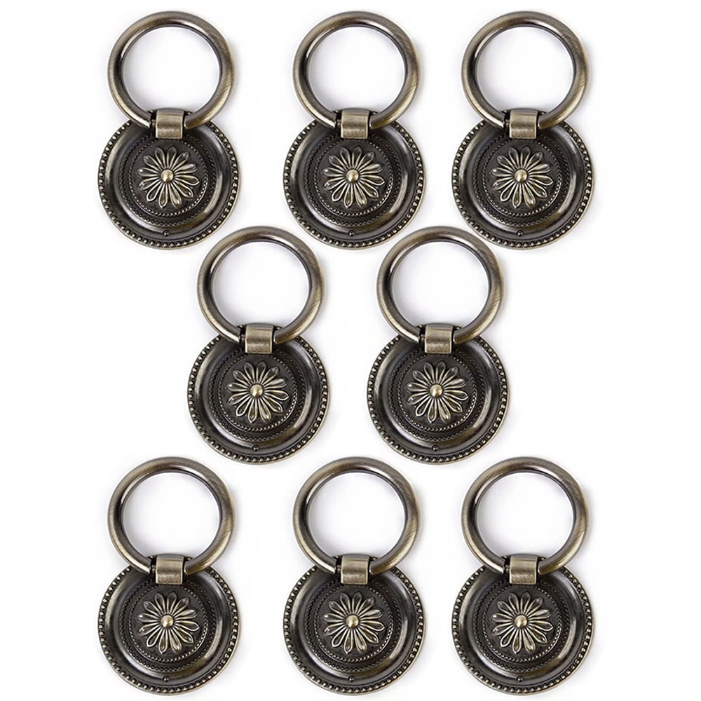 FGY 5pcs Kitchen Cabinet Knobs Pulls, Metal Round Cabinet Knobs