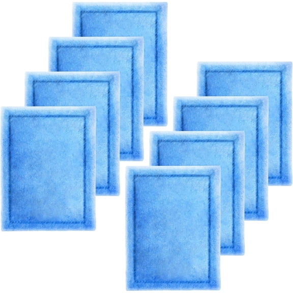 8 Pcs Aquarium Filter Cartridge,Compatible for Aqua-Tech 20-40/30-60 Power Filters,Replacement for AquaTech EZ-Change #3