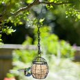 thumbnail image 1 of 8 Pcs Bird Feeder,Hanging Metal Cage Shaped Bird Feeding Tool with Hook,Versatile Squirrel Proof Bird Feeder for Outdoor,Suitable for Garden,Yard and Patio, 1 of 6