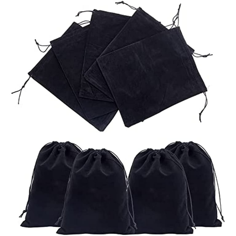 Large velvet bags with drawstrings hotsell