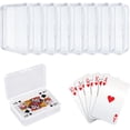 thumbnail image 1 of ULTNICE 8Pcs Clear Storage Boxes with Lid for Cards Jewelry Small Items Protection and Organization, 1 of 10