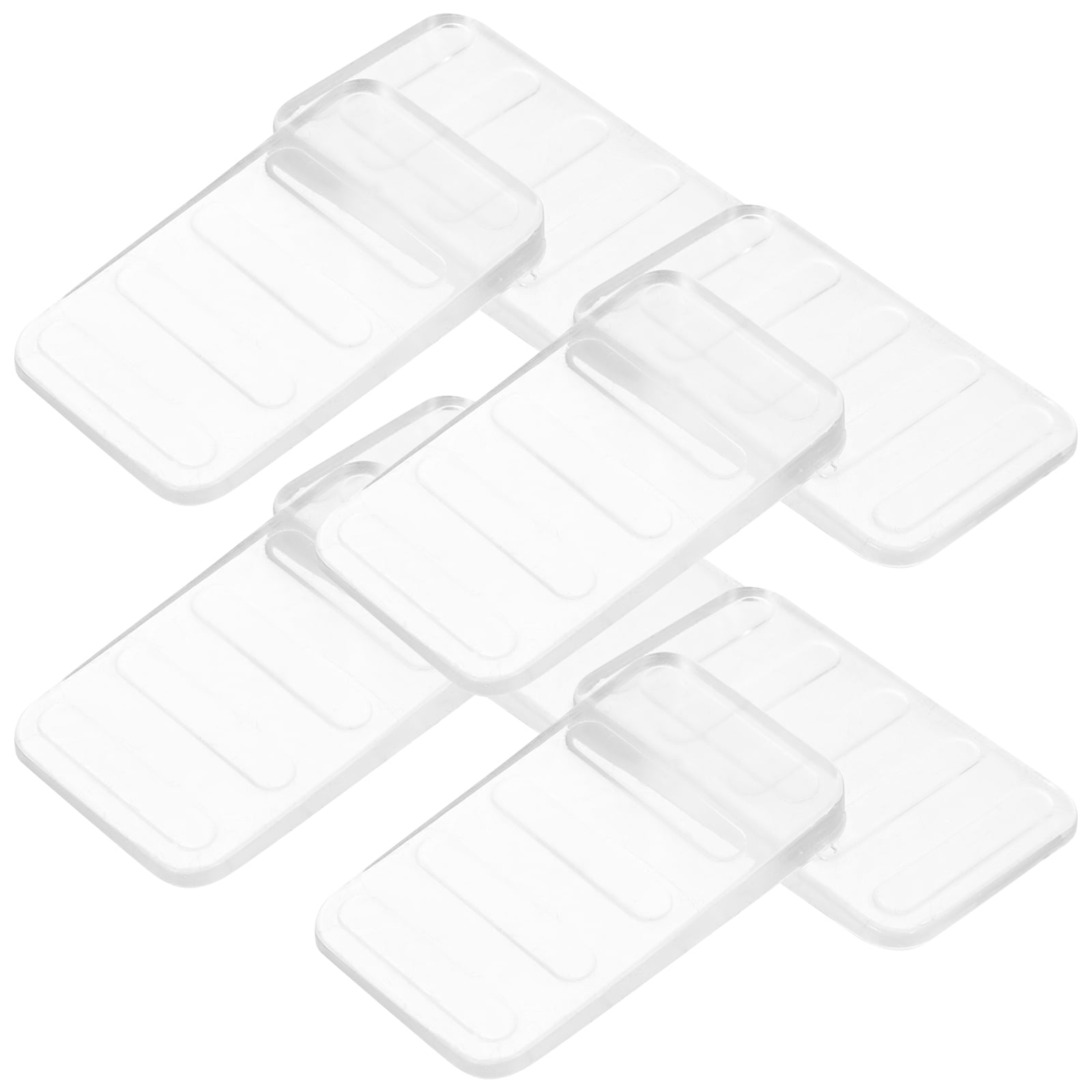 8 Pcs Block Furniture Spacers Drywall Shims PVC Shims Toilet Levelers Shims Toilet
