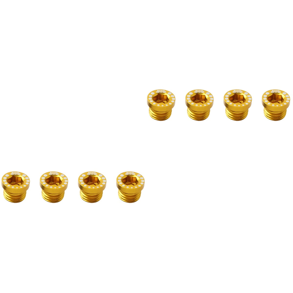 Viti Regolazione Freni Bici In Alluminio - 10 Pezzi M10 Per Manubrio Freno Bicicletta - Foto 7