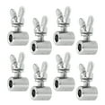 thumbnail image 1 of 8 Pcs Bolts Cable Clip Clamp for Wire Rope Wire Rope Screw Clip Wire Rope Butterfly Buckle to Clamp Tool Stainless Steel, 1 of 6