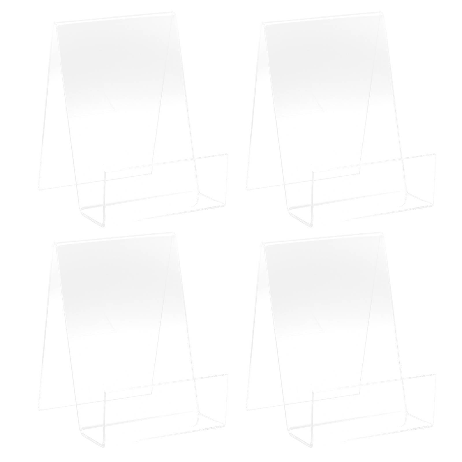 8 Pcs Bookshelf Mail Rack Tabletop Business Card Holder Practical