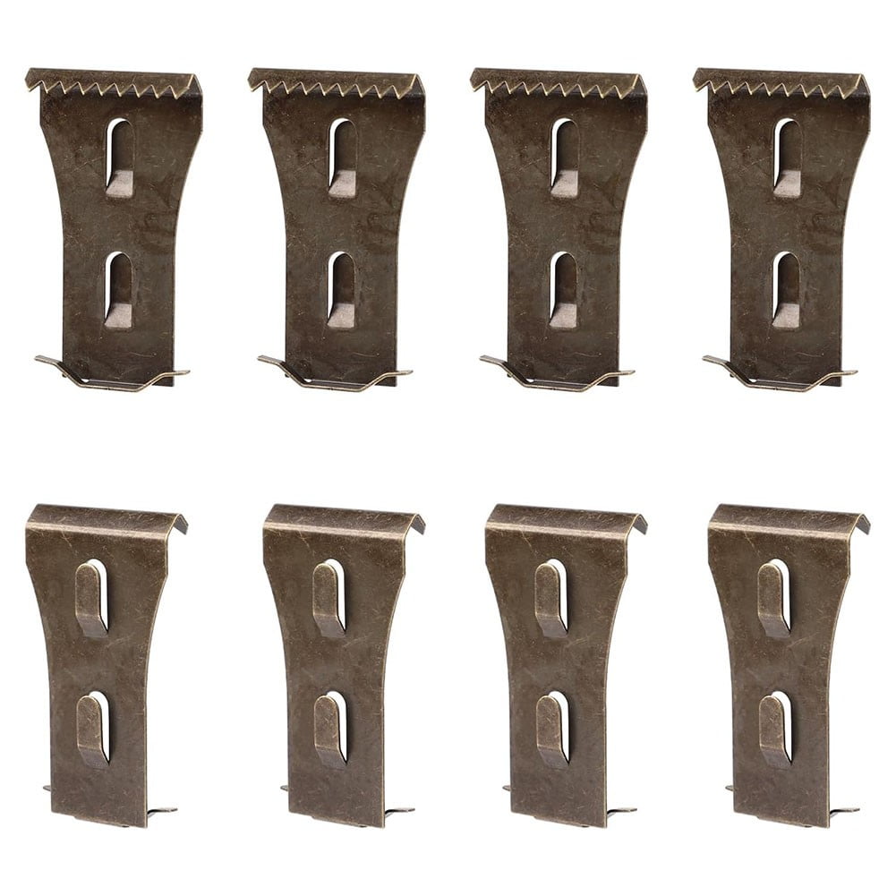 8 Pcs Brick Hook Clips for Hanging Heavy Duty Brick Wall Hooks Without Drilling Walmart
