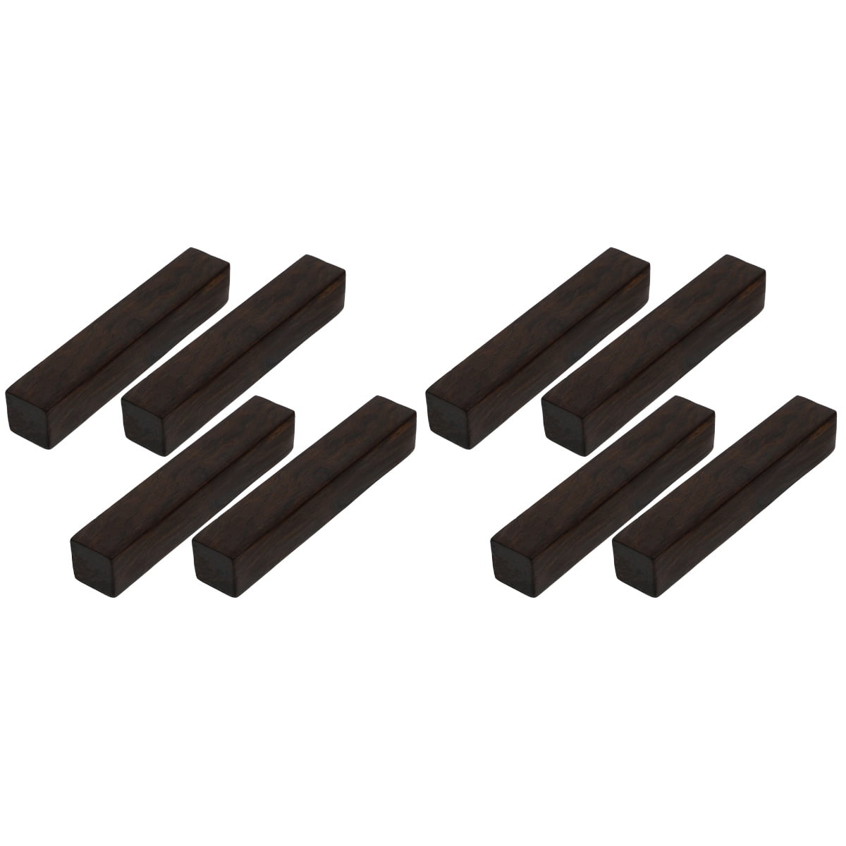 8 Pcs Calligraphy Paper Weight Chinese Wooden Paperweight Gold Decor