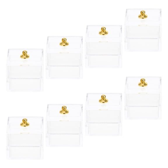 8 Pcs Candy Display Box Doll Girl Toys Dollhouse Gift Boxes