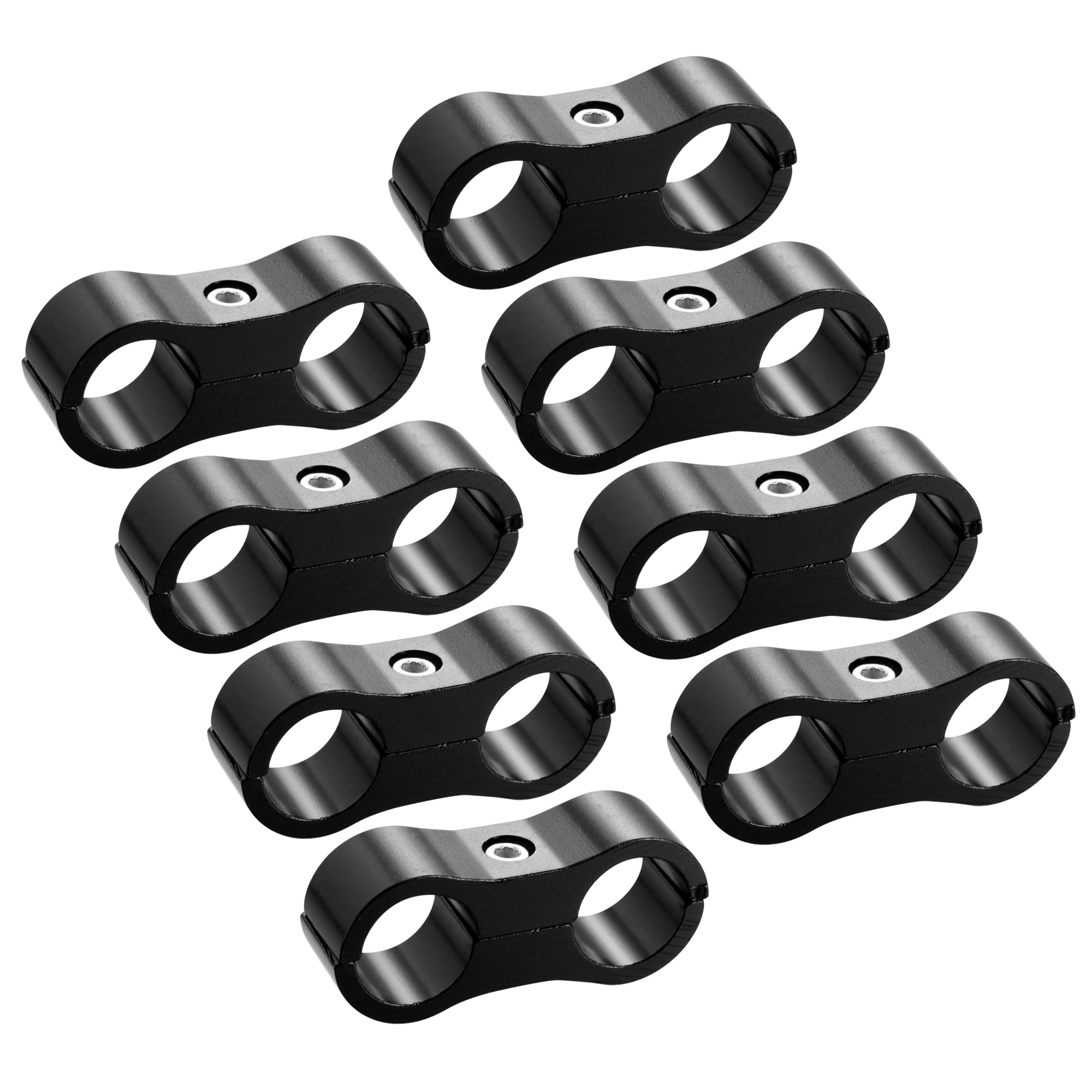 8 Pcs Car AN6 Hose Separator Clamp Fitting Adapter For 3 8 Fuel Hose 8-pcs-car-an6-hose-separator-clamp-fitting-adapter-for-3-8-fuel-hose