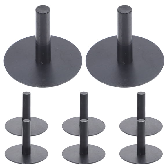 8 Pcs Car Mount Plastic Duct Display Rack Unique Holder Shelves Duck Doll Toy Shelf Storage Support Stand