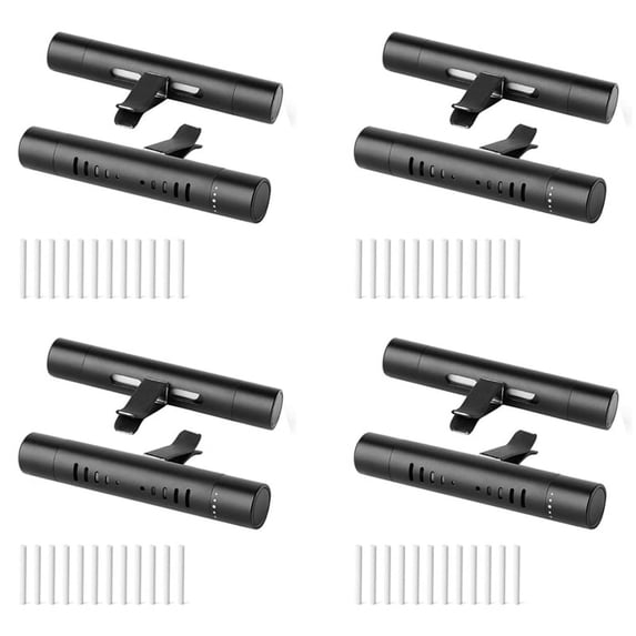 8 Pcs Car Oil Diffuser Car Diffuser Vent Clip with 48X Refill-Car Air ...