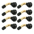 thumbnail image 1 of 8 Pcs Car PVR70 Tubeless Tire Valve Stem Universal for Cars RV Bicycles Motorcycles Gold Tone, 1 of 6