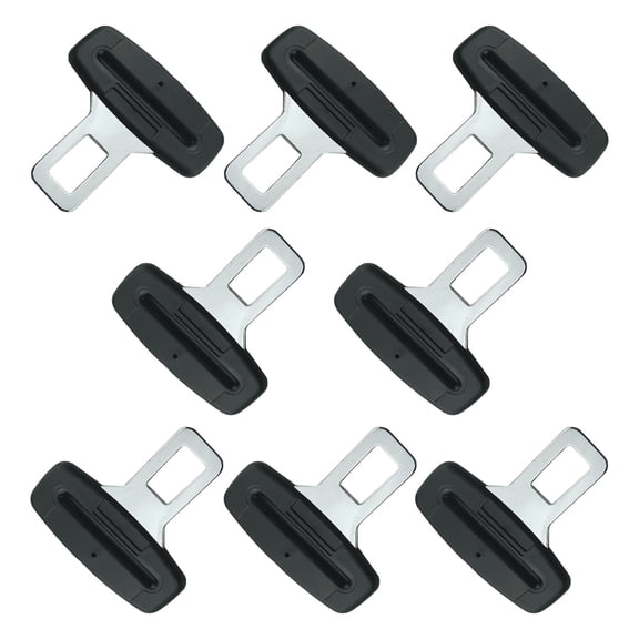 Riverwind 8 Pack Universal Fit Car Seat Belt Buckle Clips (7/8" Tongue Width)