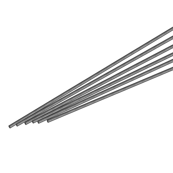 8 Pcs Carbon Fiber Rod 2mm x 200mm for RC Plane DIY Tool Wing Tube Quadcopter Arm