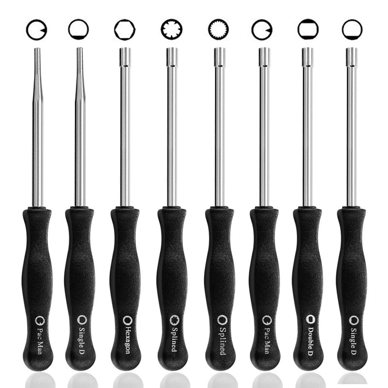 8 Pcs Carburetor Adjustment Tool Kit Screwdriver Tune-up for Common 2 Cycle Carb Small Engine