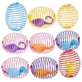 thumbnail image 1 of 8 Pcs Cat Spring Balls Stretchable Cat Springs Toys Interactive Cat Toys Rolling Cat Balls Colorful Playful Coils Spring Action Toy Caged Rats for Kitten Cat Pet Supplies Indoor Play (Random Color）, 1 of 7