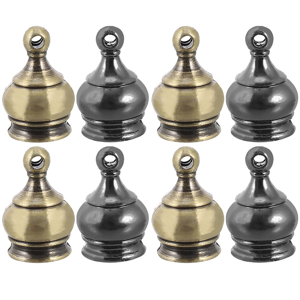 8 Pcs Chandelier Cap Nuts Decor Light Covers for Fixtures Desk Lamp