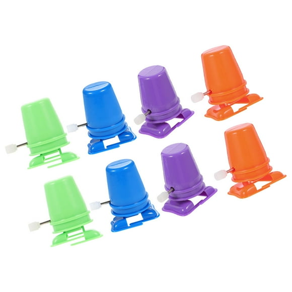 8 Pcs Clockwork Robot Clockwork Walking Movement Clockwork Toys Clockwork Movement Child