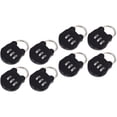 thumbnail image 1 of 8 Pcs Combination Padlocks Metal Three Combination Locks Locker Locks, 1 of 8