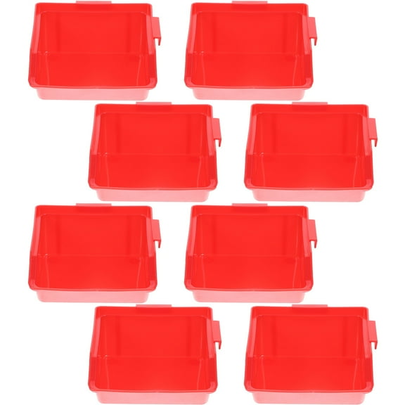 8 Pcs Cube Office Shelves Portable Storage Bins Fine Workmanship