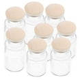 8 Pcs Dollhouse Candy Jar Candy Jar Doll House Miniature Bottle For DIY