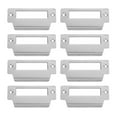 thumbnail image 1 of 8 Pcs Door Lock Locks Strike Filler Plate Standard Gusset Frame, 1 of 6