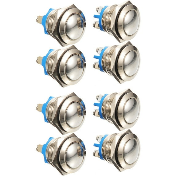 CIMAXIC Silver Universal Door Ringer Button for Home, Durable and Easy Install