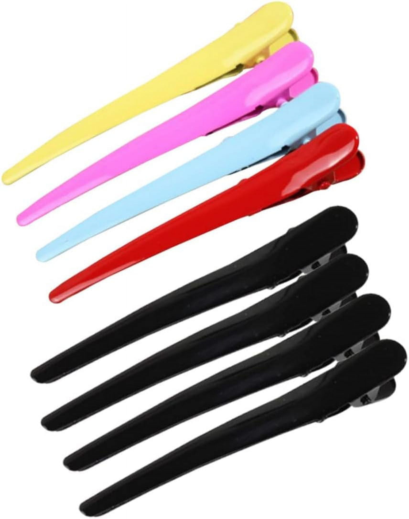 8 Pcs Duck Clips for Hair Colored Hair Clips Girl Hair Clips Alloy Hair Clips for Styling
