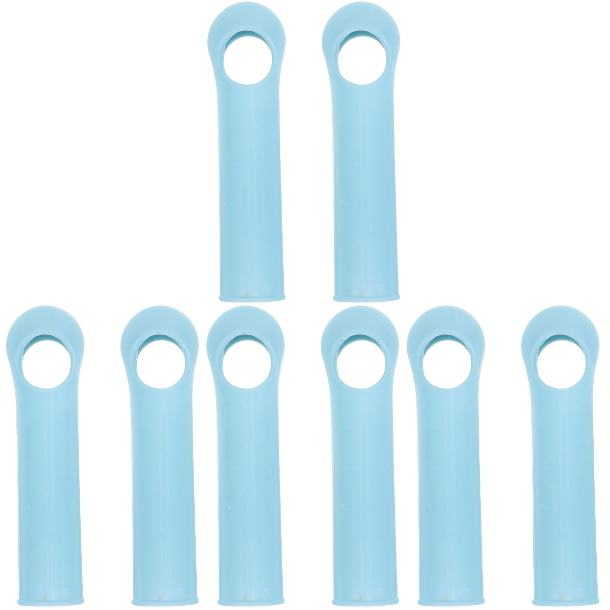 8 Pcs Dustpan Handle Mop Rod Grip Clothesline Stick Replacement Head