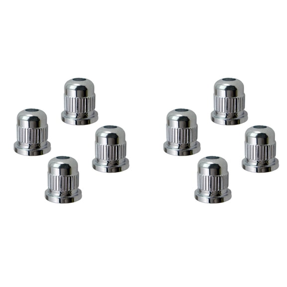 8 Pcs Electric Guitar String Mounting Ferrules Bushing for Universal Body,Silver