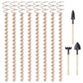 thumbnail image 1 of 8 Pcs Electroculture Plant Stakes with 3 Garden Tools, 11.8 in / 30 cm Copper Wire Plant Stakes, Copper Gardening Antenna for Plant Growth, Soil Improvement, 1 of 7